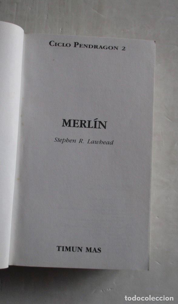 Libros de segunda mano: MERLIN - STEPHEN R. LAWHEAD - Foto 2