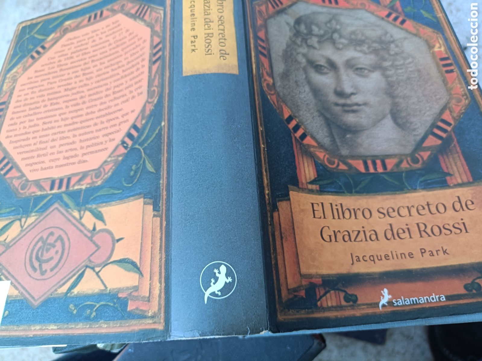 Second hand books: El libro secreto de Grazia dei Rossi Jaqueline Park
