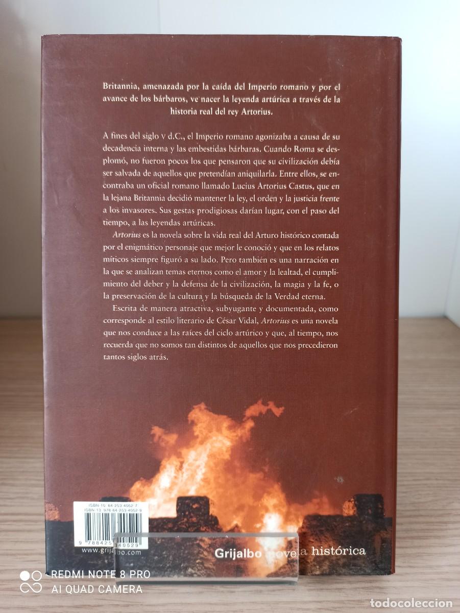 Libros de segunda mano: ARTORIUS de Cesar Vidal (Ed. Grijalbo) - Foto 2