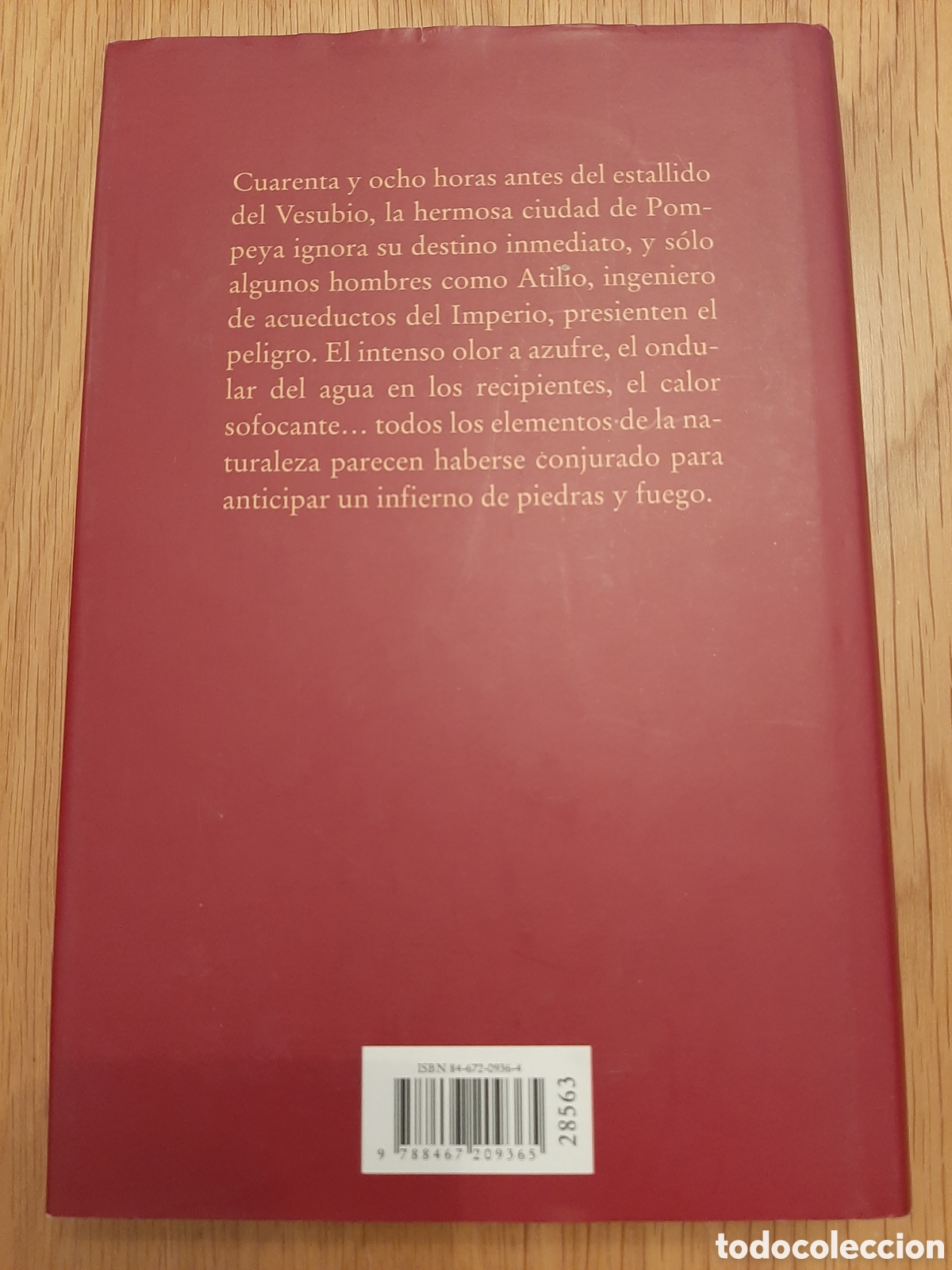 Libros de segunda mano: Pompeya. Robert Harris. - Foto 2