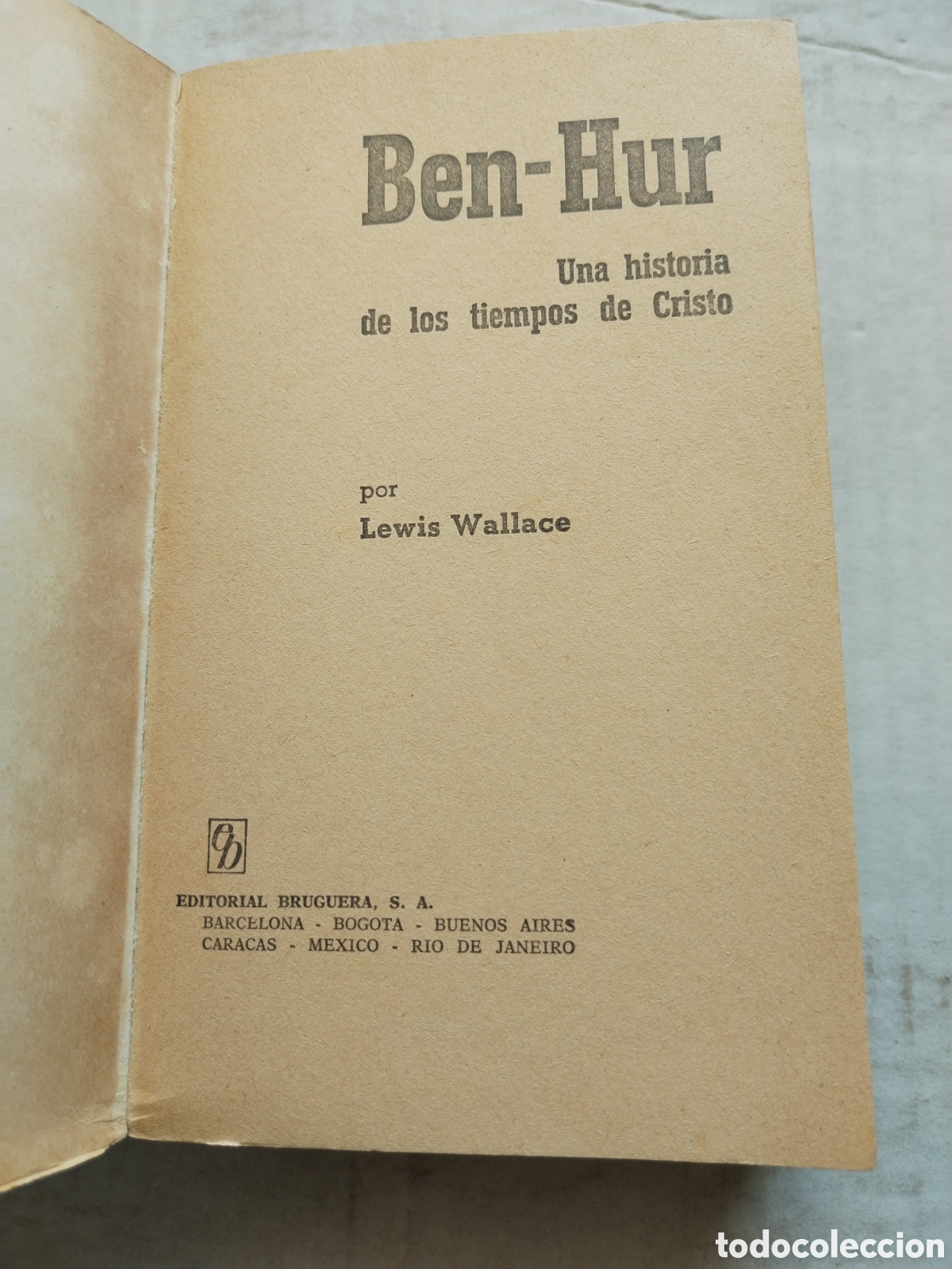 Libros de segunda mano: BEN-HUR/LEWIS WALLACE - Foto 2