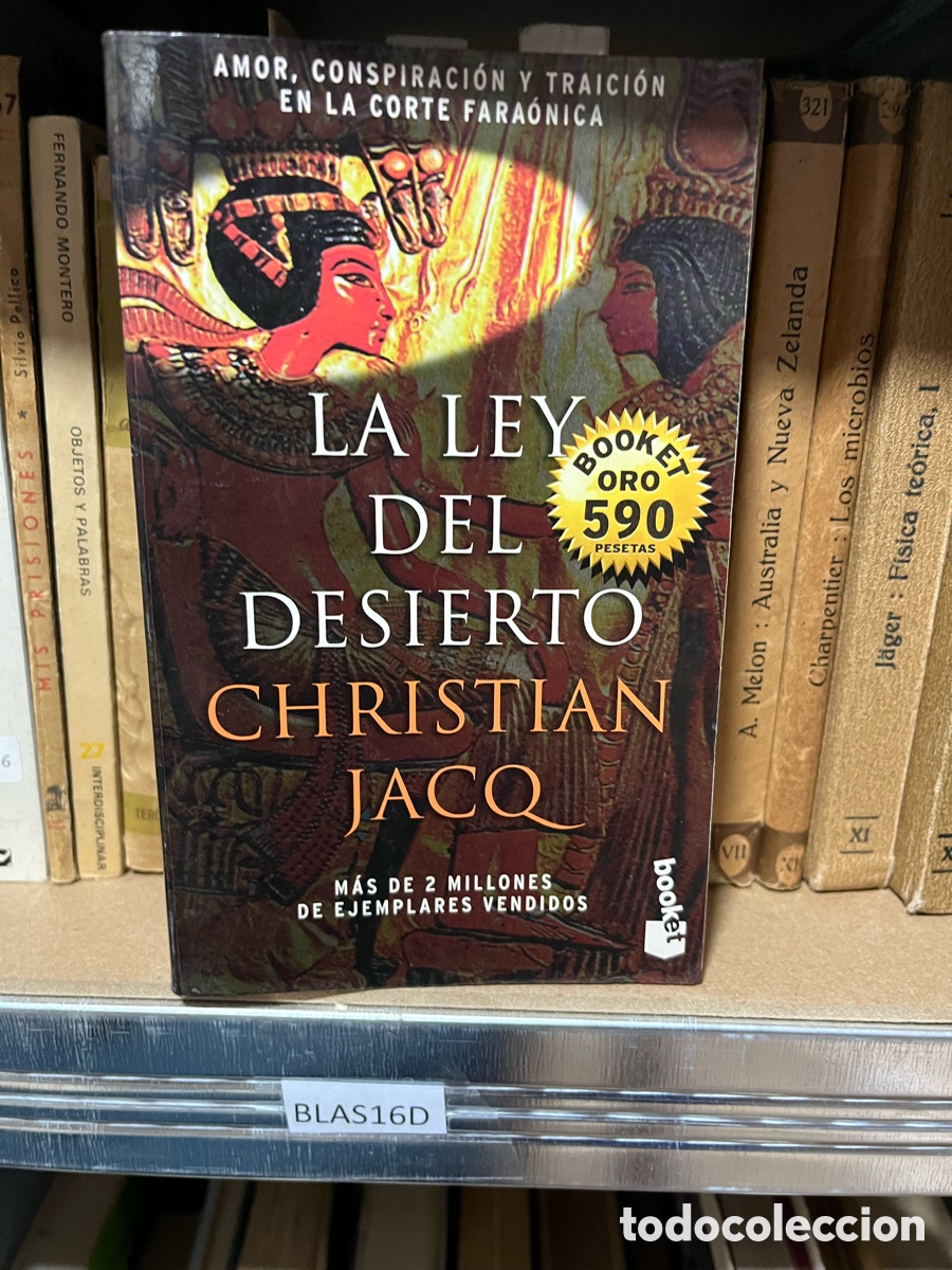 Second hand books: Blas16D LA LEY DEL DESIERTO jacq , CHRISTIAN