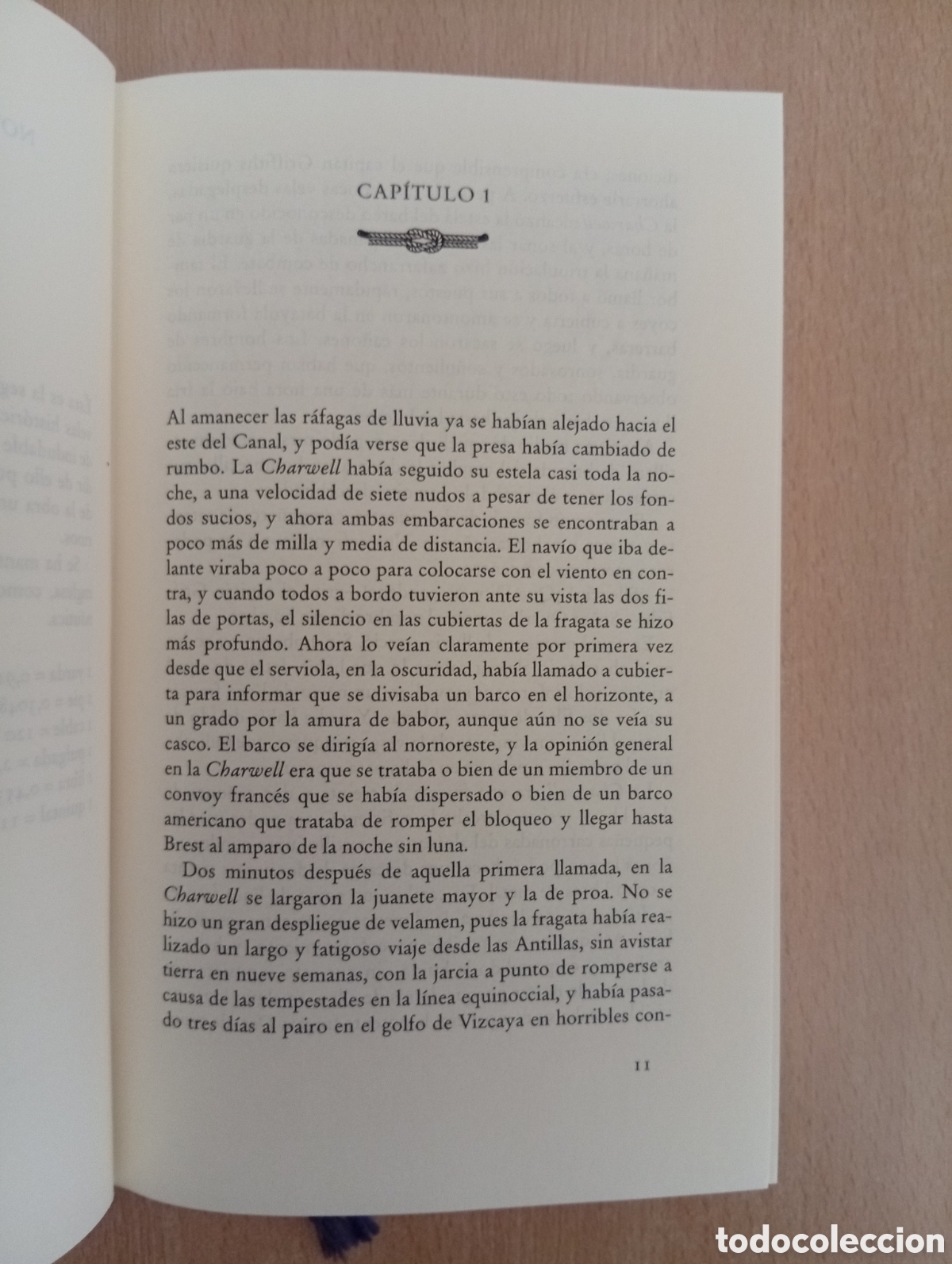 Libros de segunda mano: CAPIT&Aacute;N DE NAV&Iacute;O. Patrick OBrian. C&iacute;rculo de Lectores - Foto 9