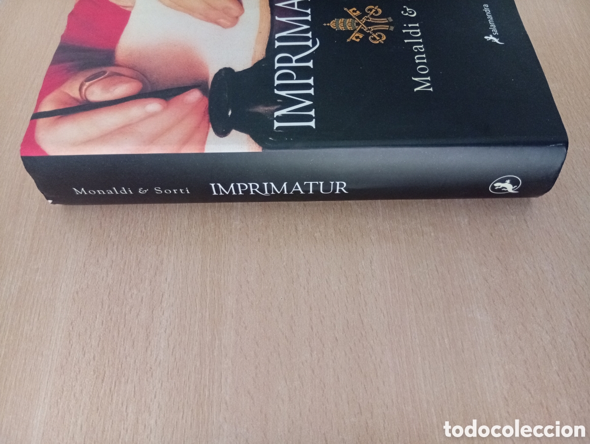 Libros de segunda mano: IMPRIMATUR. Monaldi & Sorti. Ediciones Salamandra - Foto 6