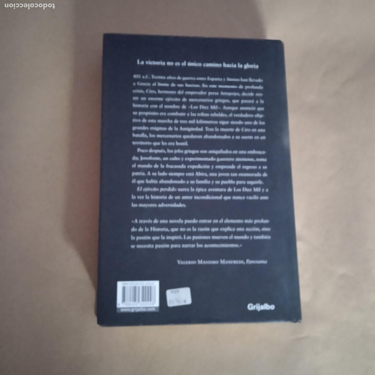 Libros de segunda mano: EL EJERCITO PERDIDO -- VALERIO MASSIMO MANFREDI - Foto 2