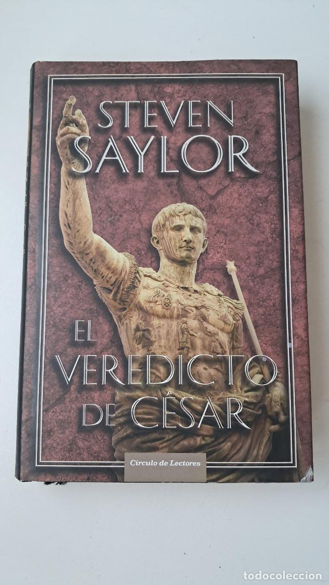 Libros de segunda mano: El veredicto de C&eacute;sar (Steven Saylor) - C&iacute;rculo de Lectores - Foto 1