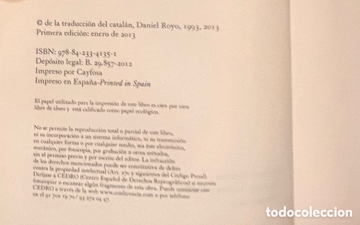 Libros de segunda mano: Se&ntilde;or&iacute;a . Jaume Cabr&eacute;. - Foto 3