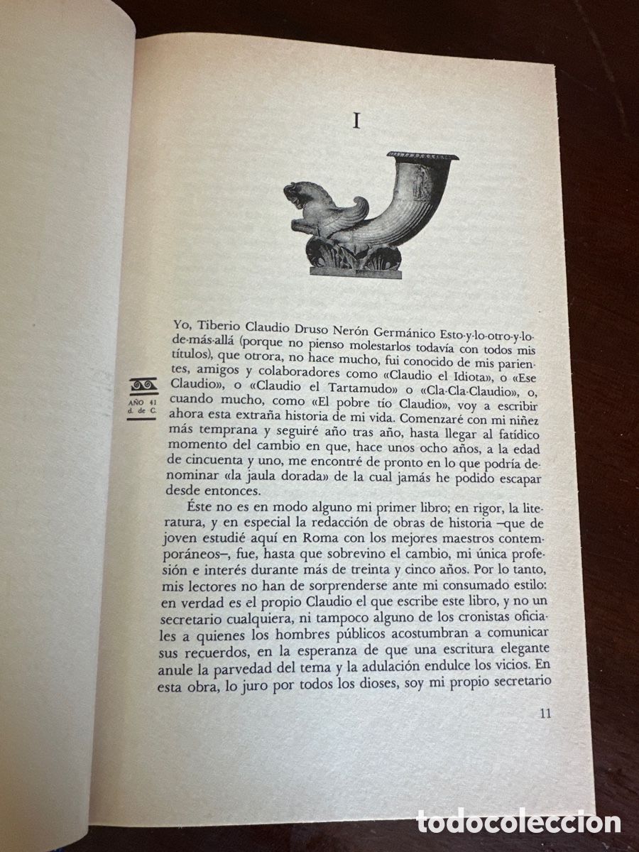 Libros de segunda mano: ROBERT GRAVES Yo, Claudio - Foto 4