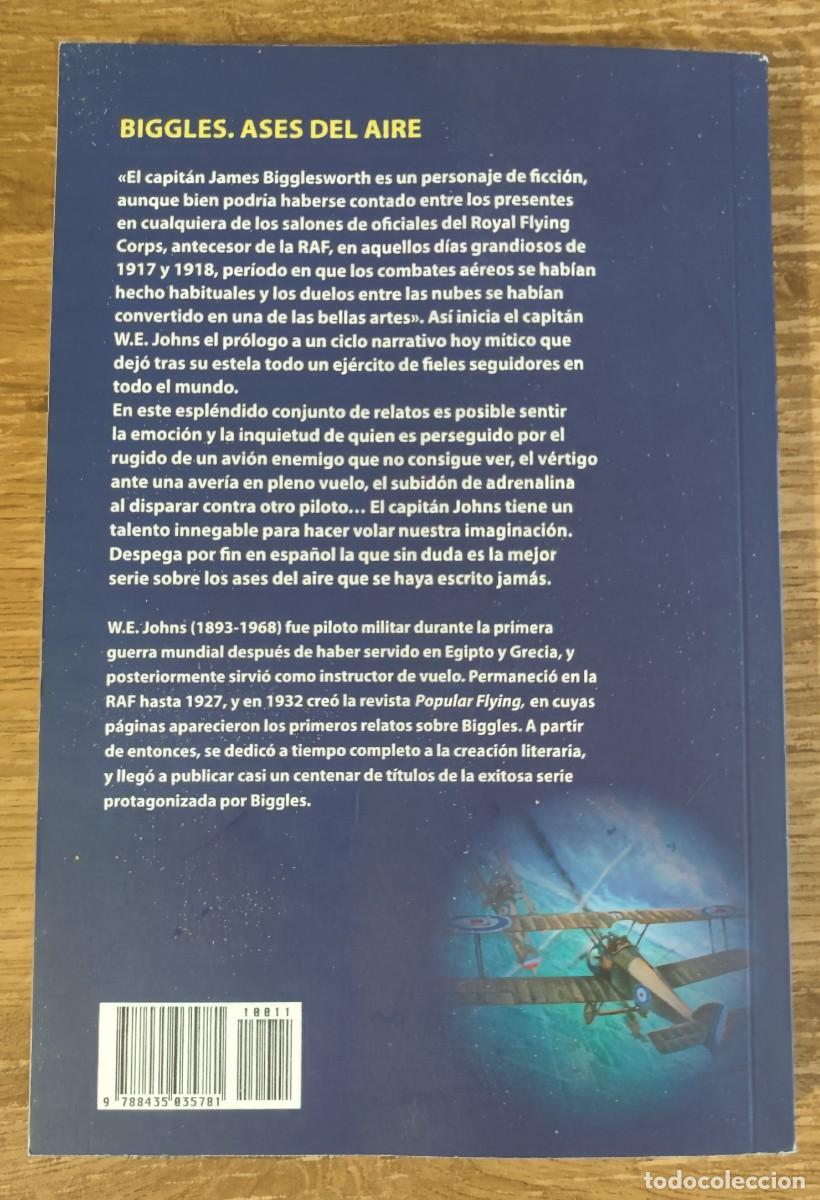 Libros de segunda mano: Libro - Biggles. Ases del aire (2011) Capit&aacute;n W.E. Johns - Foto 5