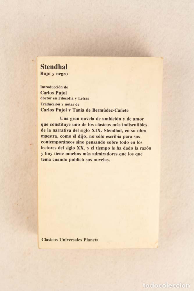 Libros de segunda mano: Rojo y negro - Stendhal - Foto 2