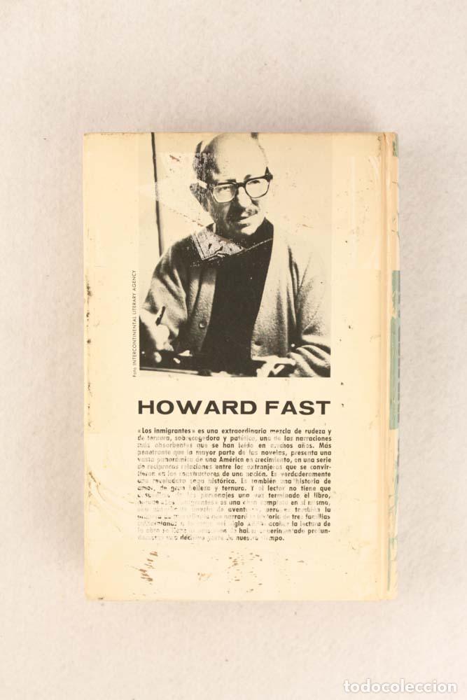 Libros de segunda mano: Los inmigrantes - Howard Fast - Foto 2
