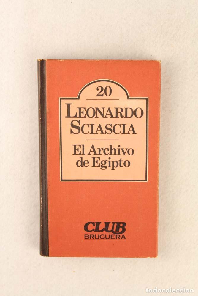 Libros de segunda mano: El archivo de Egipto - Leonardo Sciascia - Foto 1
