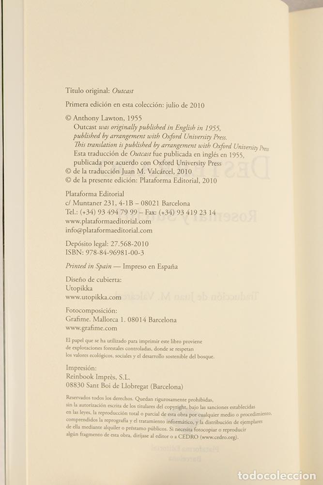 Libros de segunda mano: Desterrado - Anthony Lawton - Foto 4
