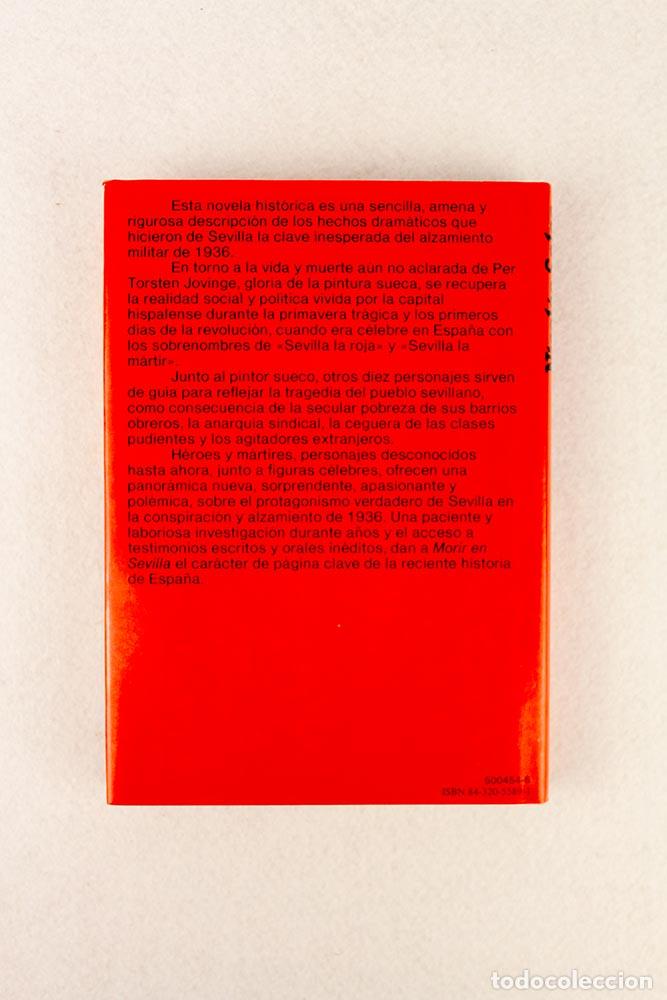 Libros de segunda mano: Morir en Sevilla - Nicol&aacute;s Salas - Foto 3
