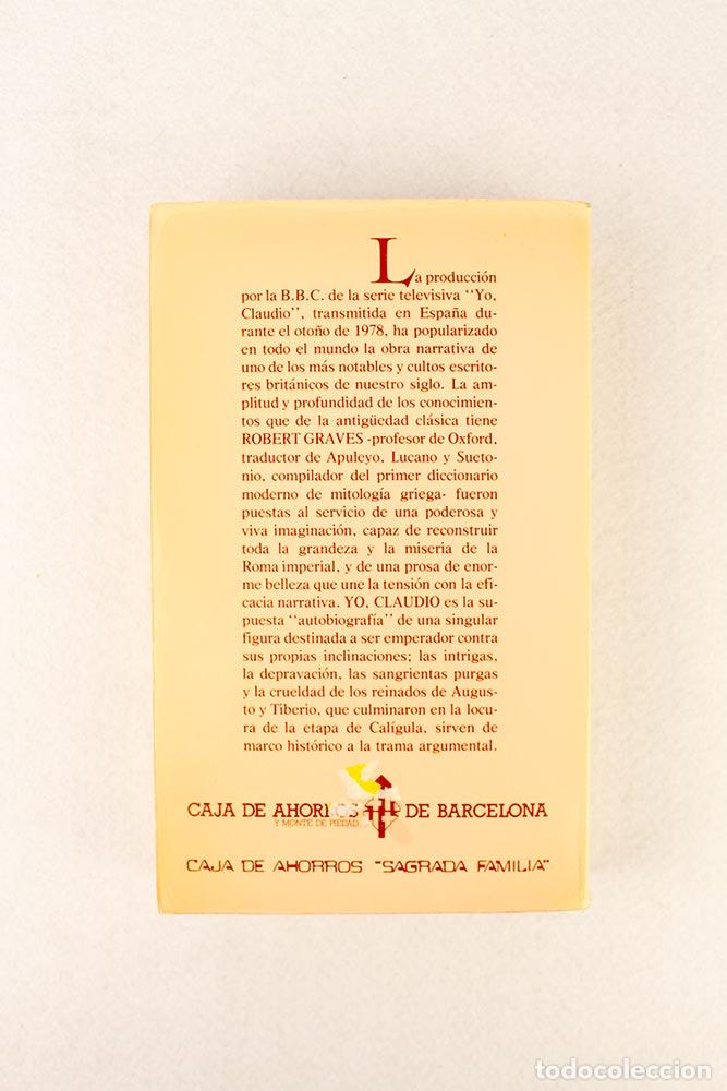 Libros de segunda mano: Yo, Claudio - Robert Graves - Foto 3