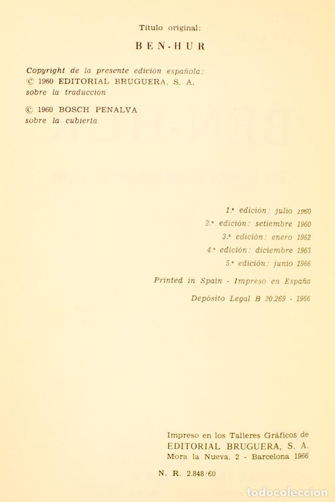 Libros de segunda mano: Ben-Hur - Lewis Wallace - Foto 6