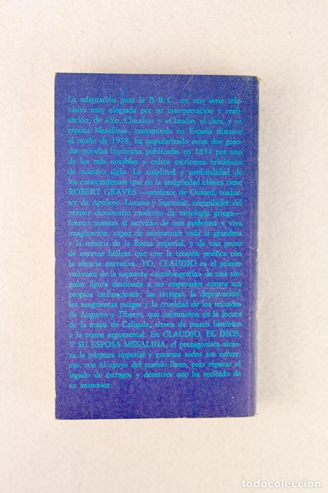 Libros de segunda mano: Yo, Claudio - Robert Graves - Foto 1