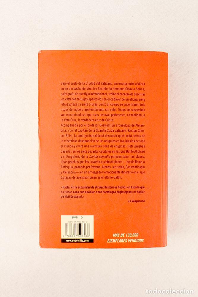 Libros de segunda mano: El &uacute;ltimo cat&oacute;n - Matilde Asensi - Foto 3