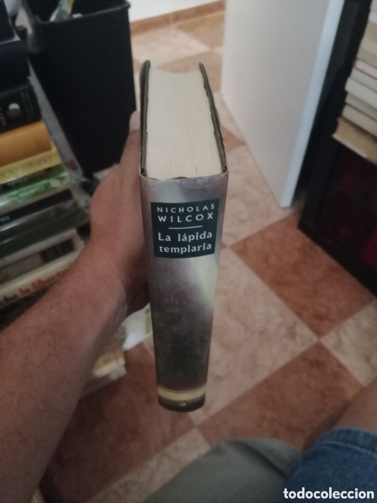Libros de segunda mano: La l&aacute;pida templaria Nicholas wilcox - Foto 3