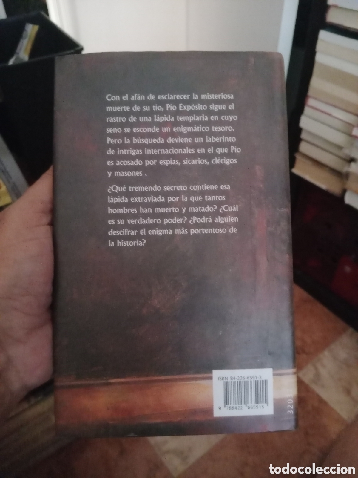 Libros de segunda mano: La l&aacute;pida templaria Nicholas wilcox - Foto 4