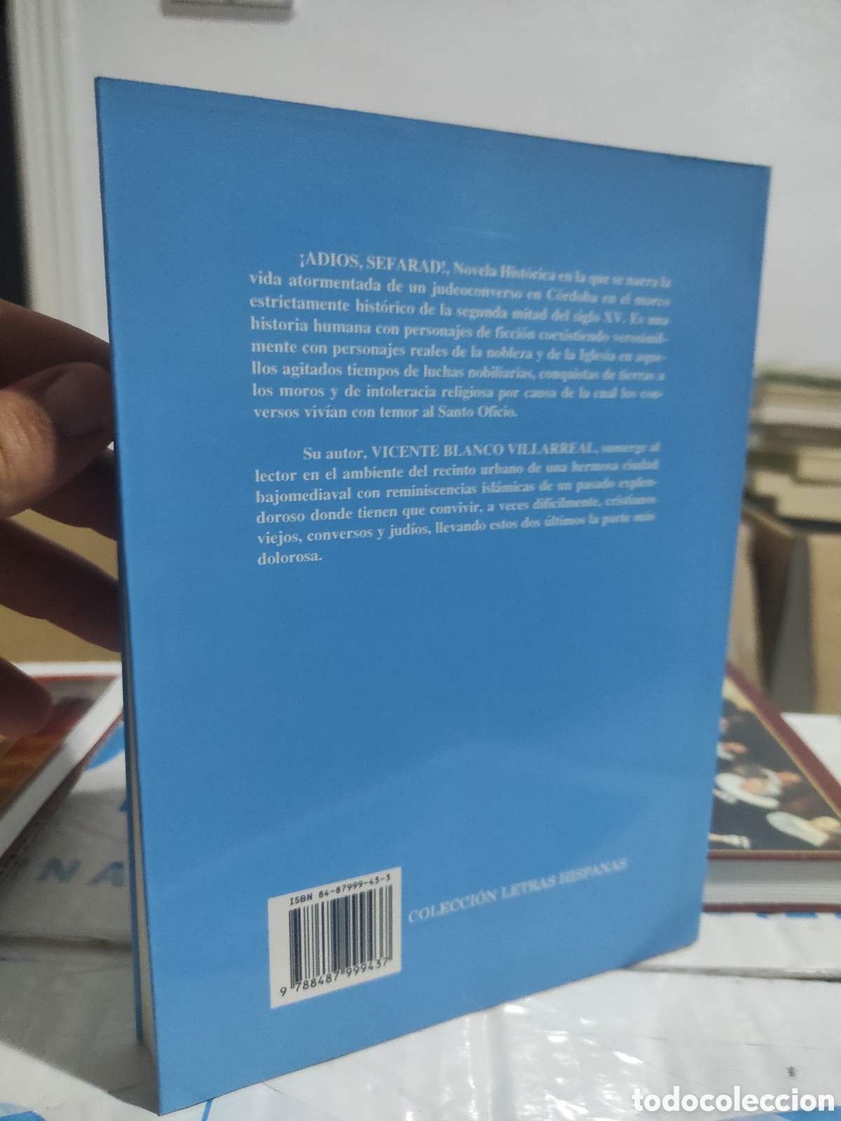 Libros de segunda mano: Adi&oacute;s, Sefarad! - Vicente Blanco - Foto 2