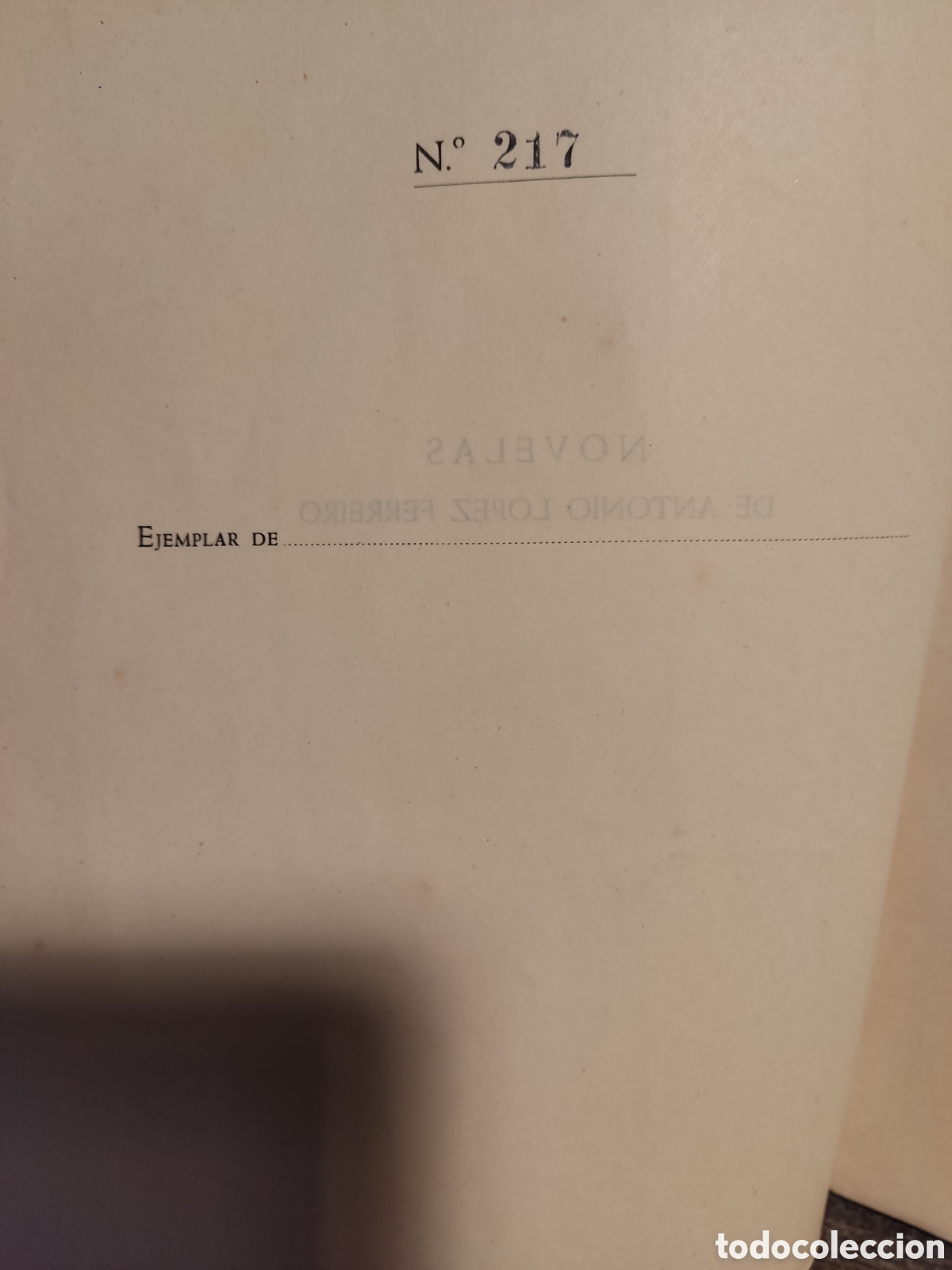 Libros de segunda mano: Novelas de L&oacute;pez Ferreiro - Foto 2