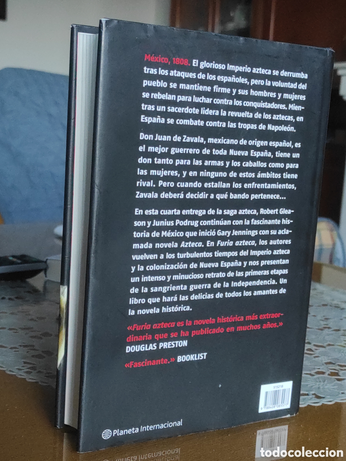 Libros de segunda mano: FURIA AZTECA: GARY JENNINGS - Foto 2