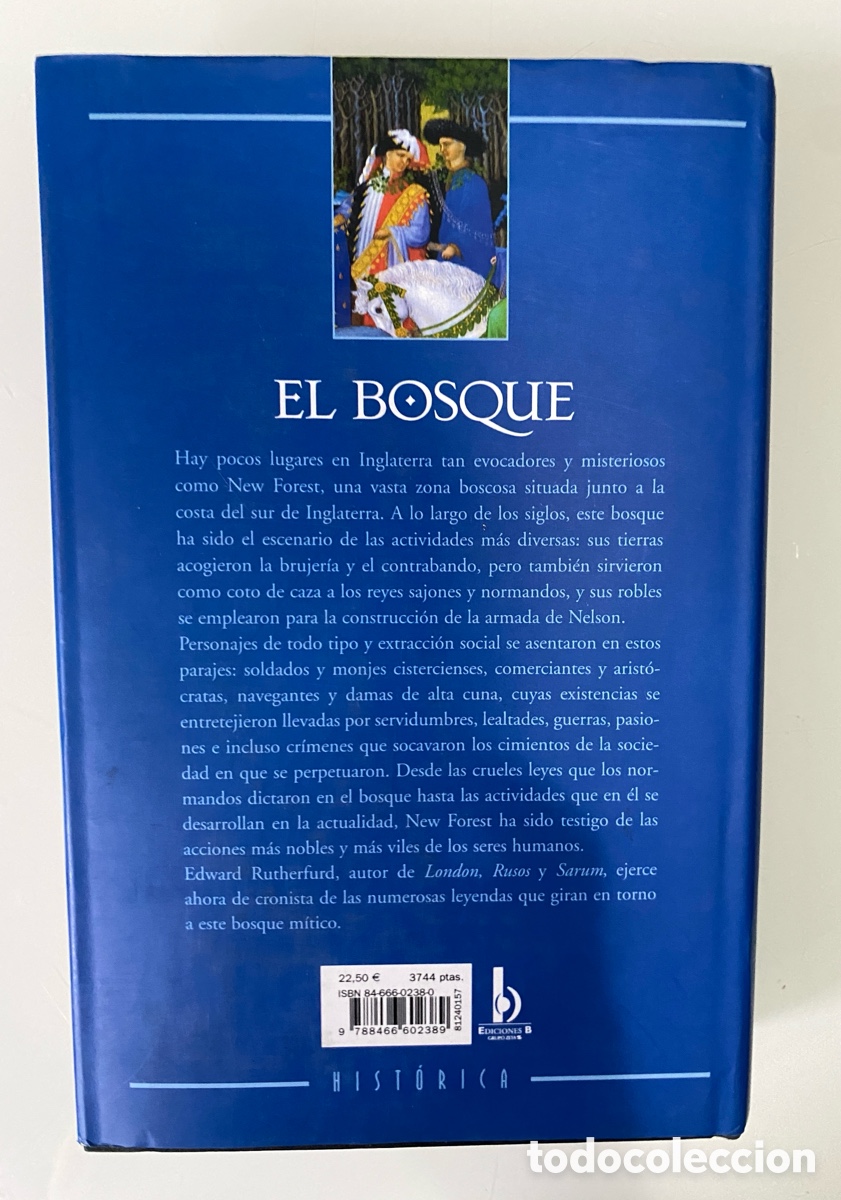 Libros de segunda mano: El Bosque - RUTHERFURD, Edward - Foto 2