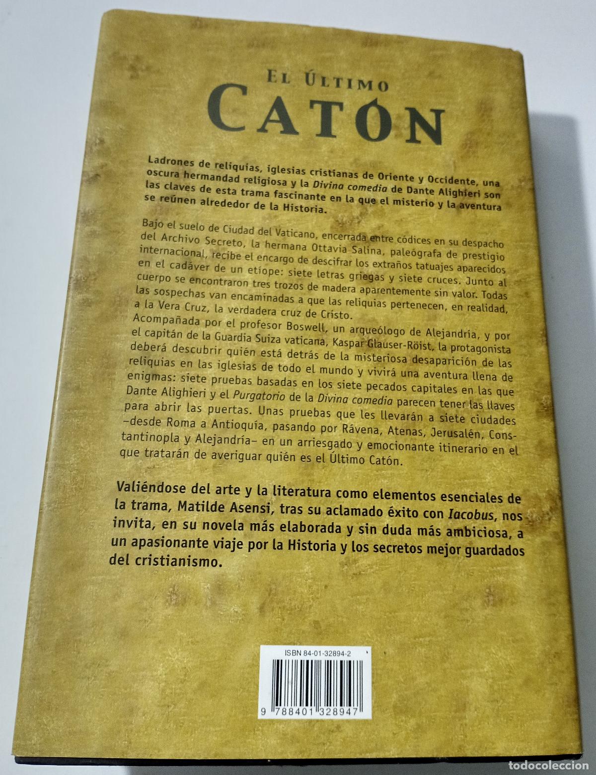Libros de segunda mano: El ultimo Caton - Asensi, Matilde - Foto 2