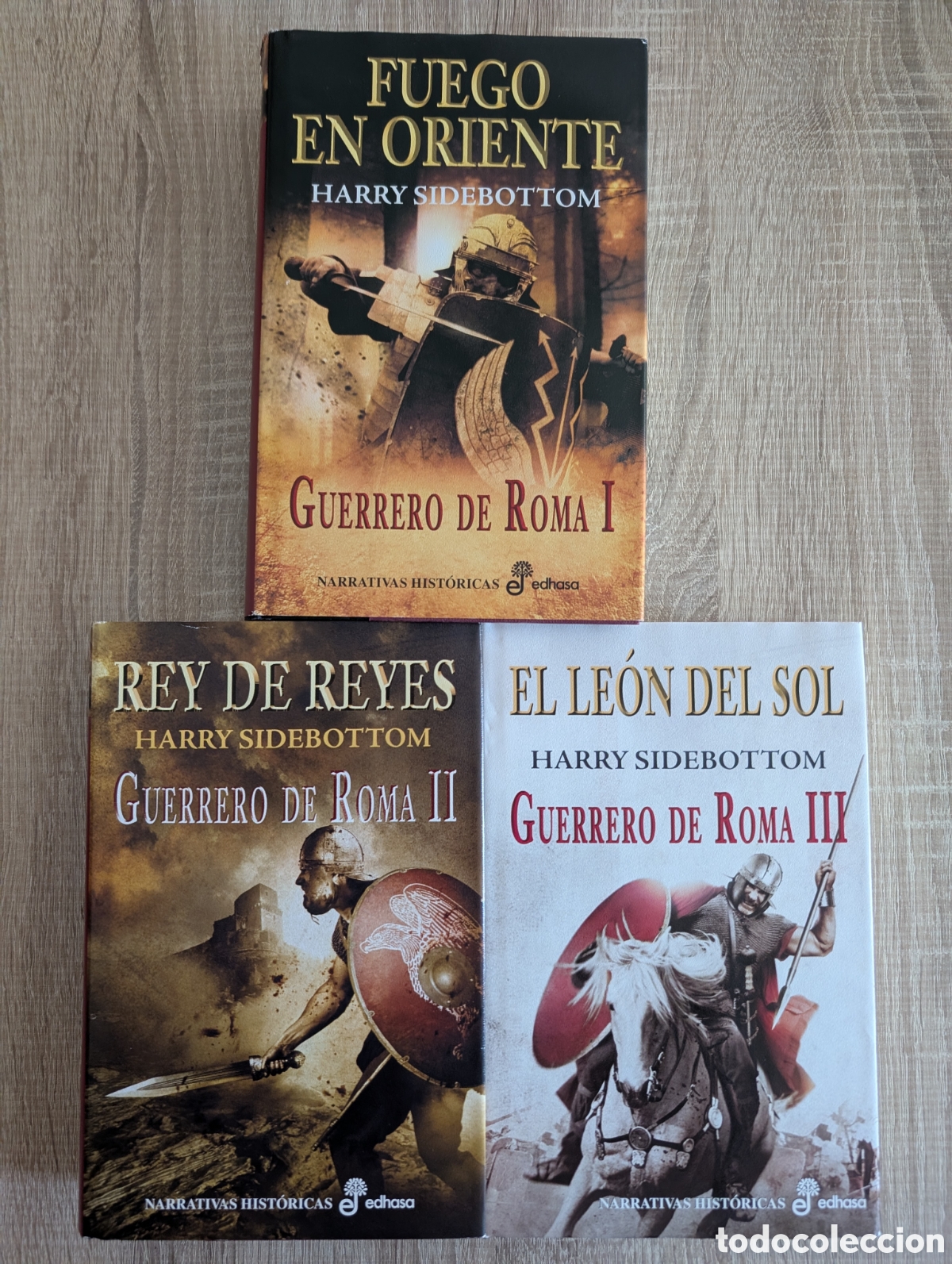 Libros de segunda mano: Guerrero de Roma de Harry Sidebottom. - Foto 1