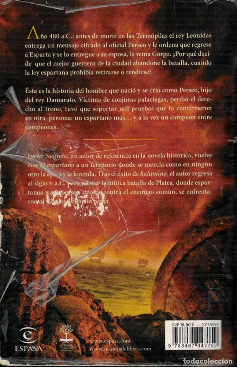 Libros de segunda mano: Javier Negrete, El Espartano - Foto 2