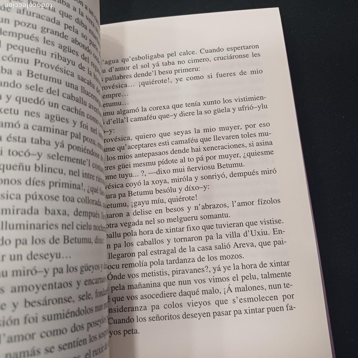 Libros de segunda mano: LA DEVA/XOSE MARIA VEGA/EN BABLE. - Foto 4