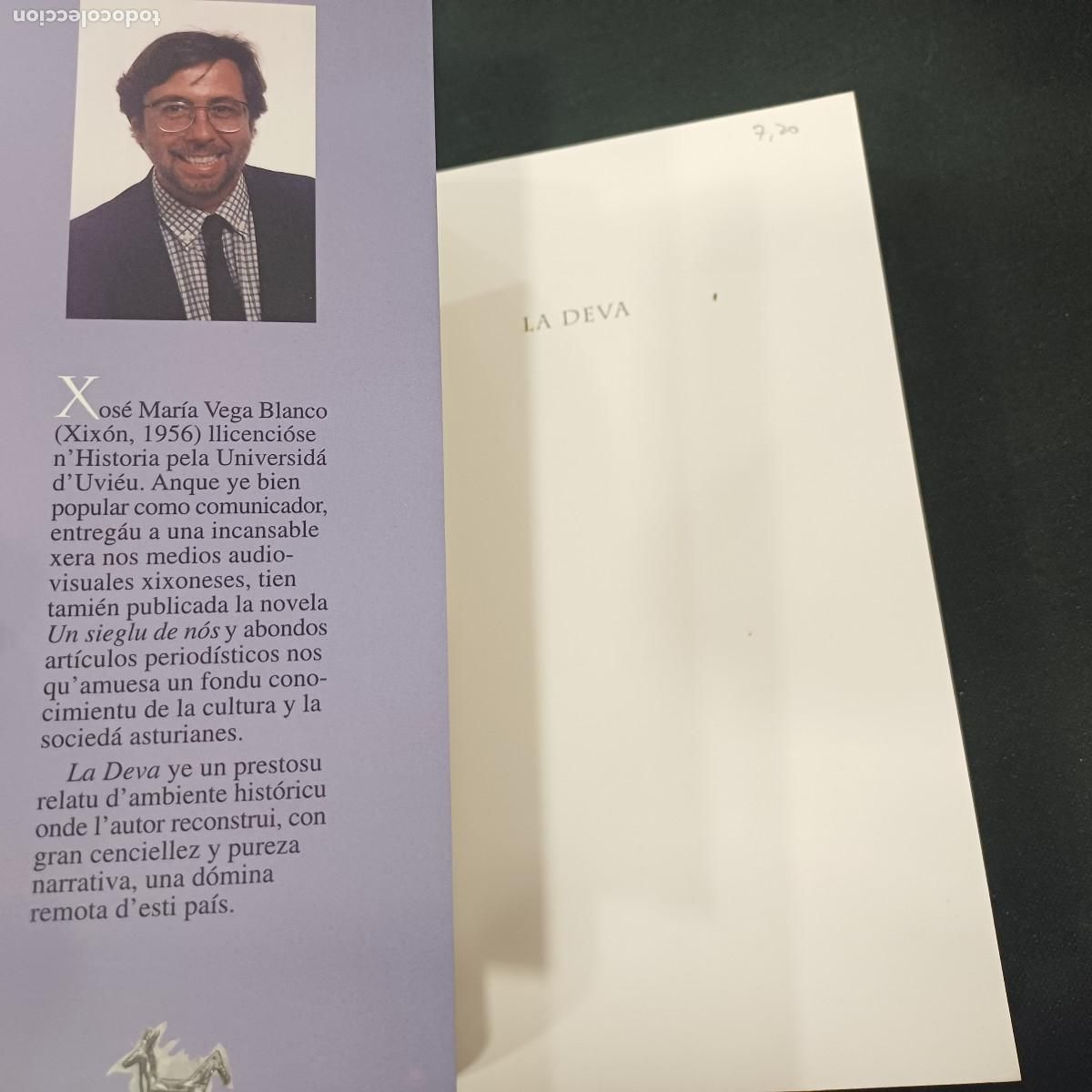 Libros de segunda mano: LA DEVA/XOSE MARIA VEGA/EN BABLE. - Foto 2