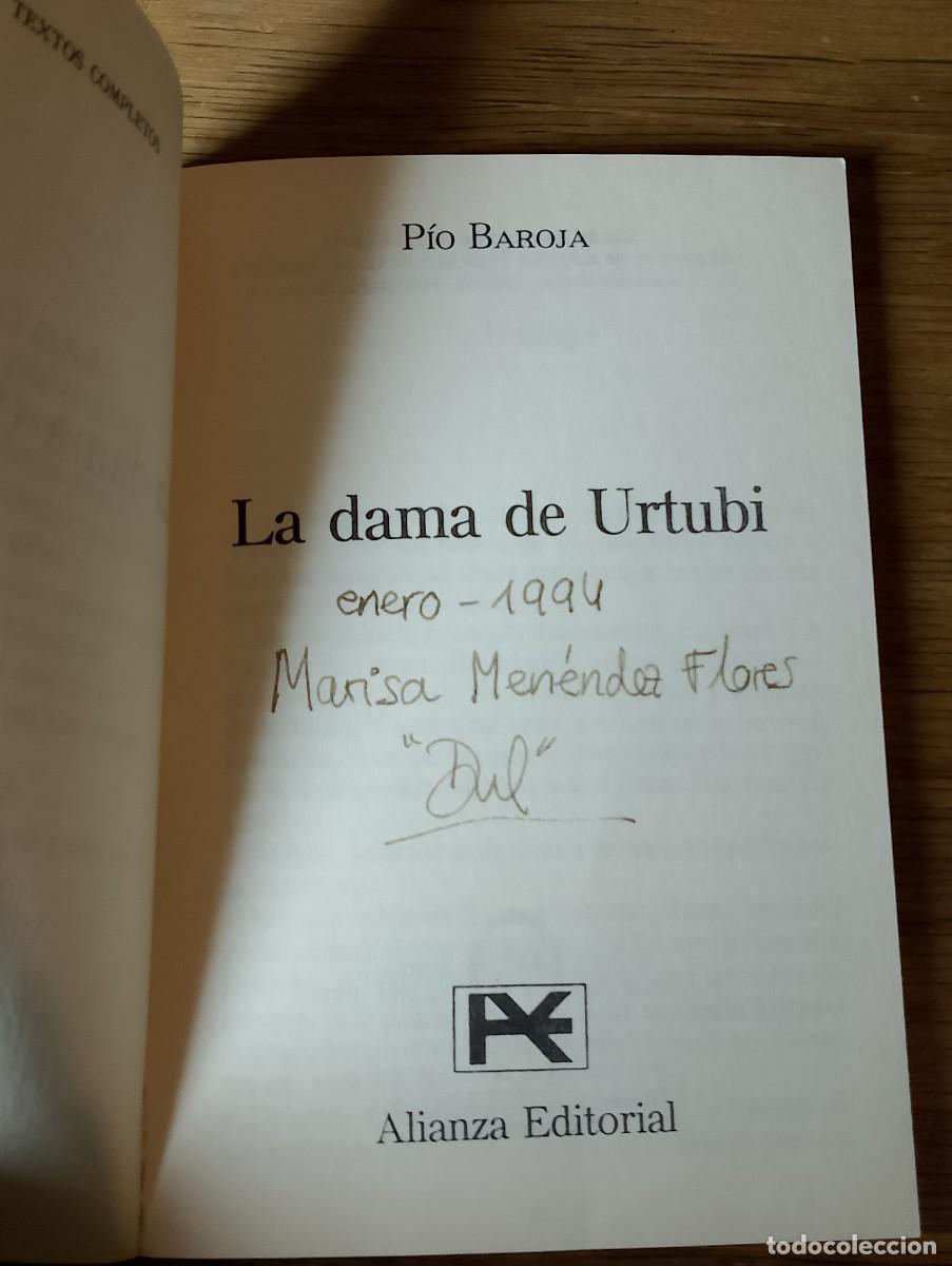 Libros de segunda mano: Libro &rdquo;La dama de Urtubi&rdquo; Pio Baroja 1993 - Foto 2