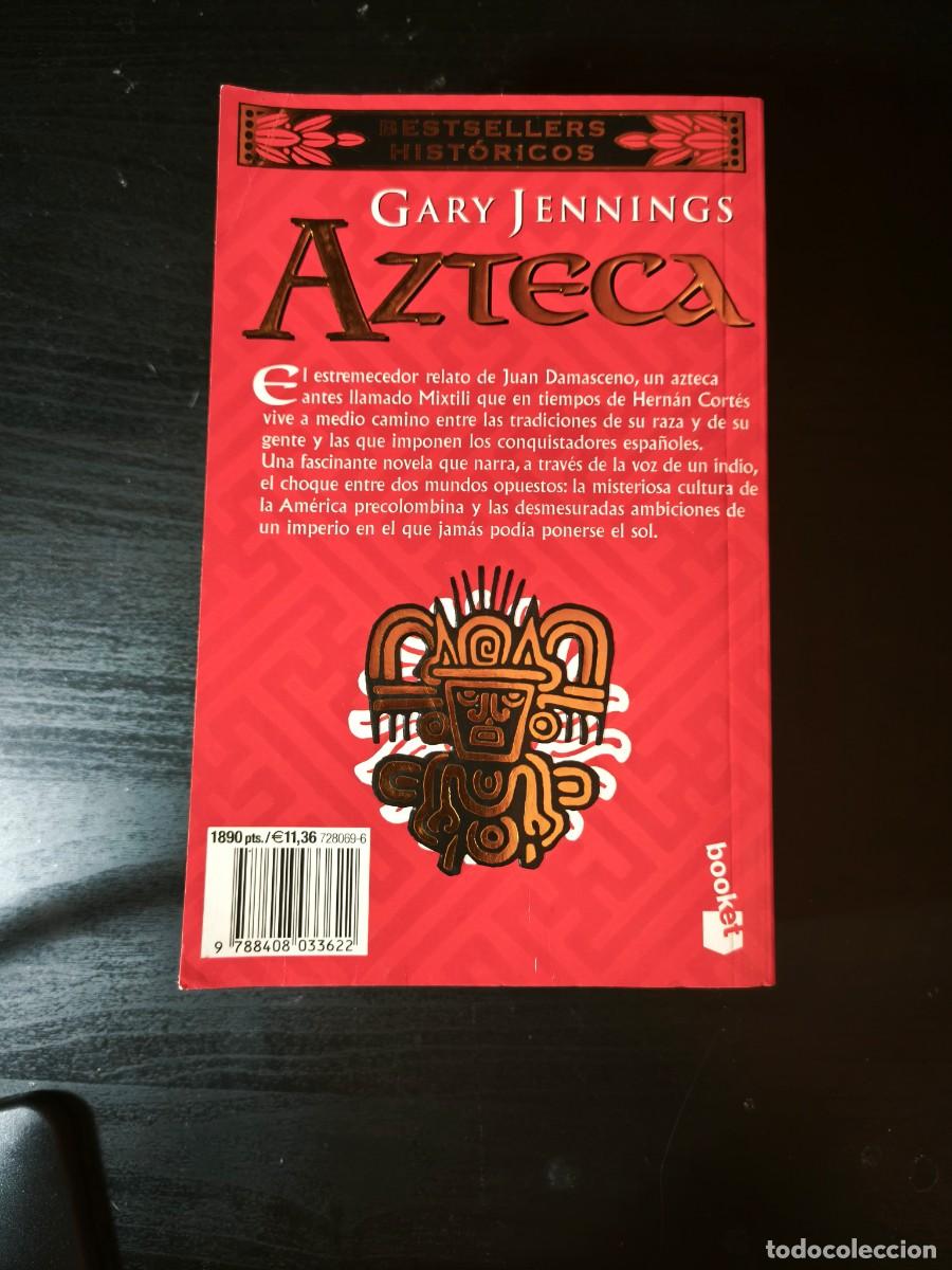Libros de segunda mano: Azteca - Gary Jennings - Foto 2