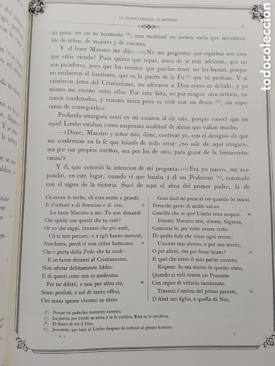 Libros de segunda mano: LA DIVINA COMEDIA.Edicion numerada 0025 k. - Foto 12