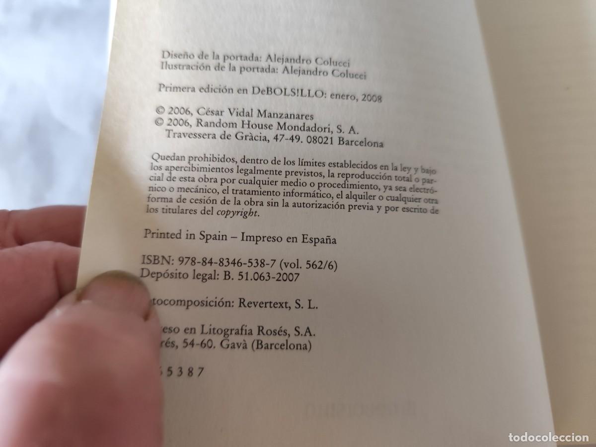 Libros de segunda mano: ARTORIUS / CESAR VIDAL / CMA03 / DEBOLSILLO - Foto 8
