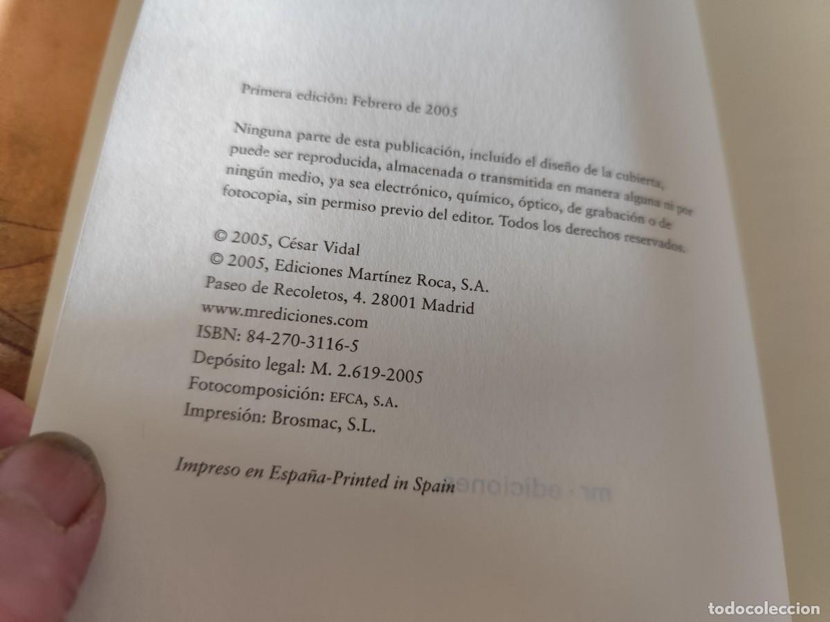Libros de segunda mano: EL VIENTO DE LOS DIOSES / CESAR VIDAL / CMA03 / MR - Foto 10