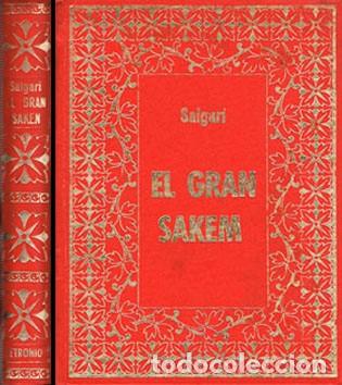 Libros de segunda mano: Emilio Salgari: El gran Sakem - Foto 1