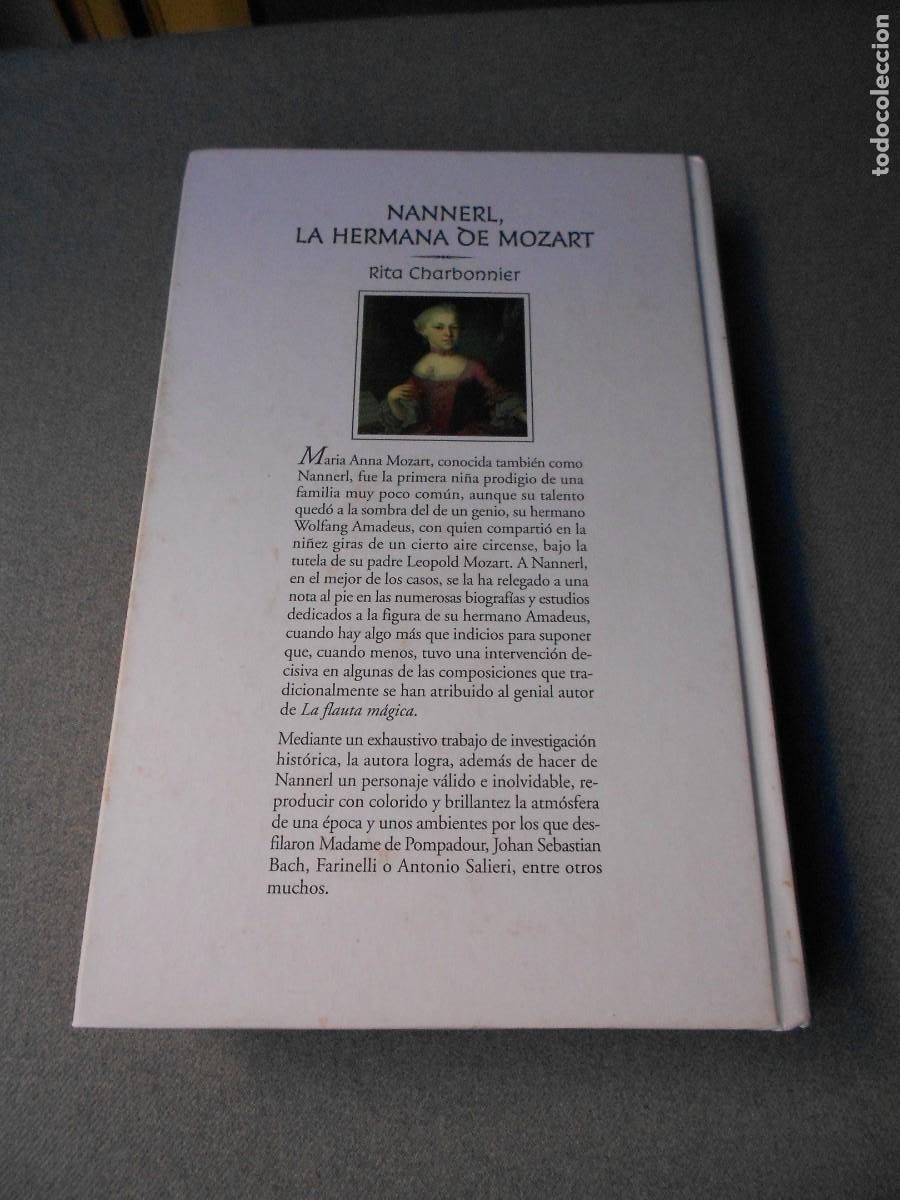 Libros de segunda mano: NANNERL, LA HERMANA DE MOZART - Foto 3