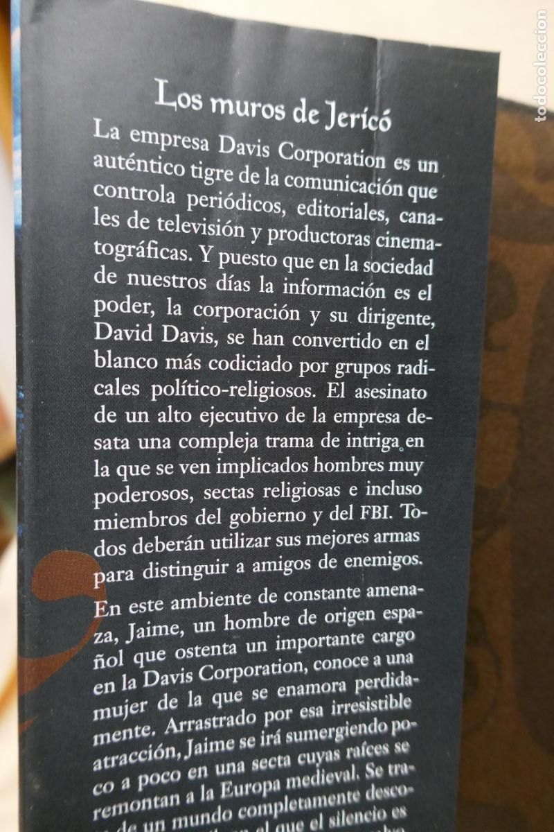 Libros de segunda mano: Jorge Molist - Los muros de Jeric&oacute; - C&iacute;rculo de Lectores - Foto 4