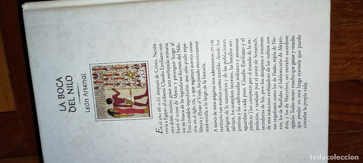 Libros de segunda mano: Novela: La Boca Del Nilo - Foto 2