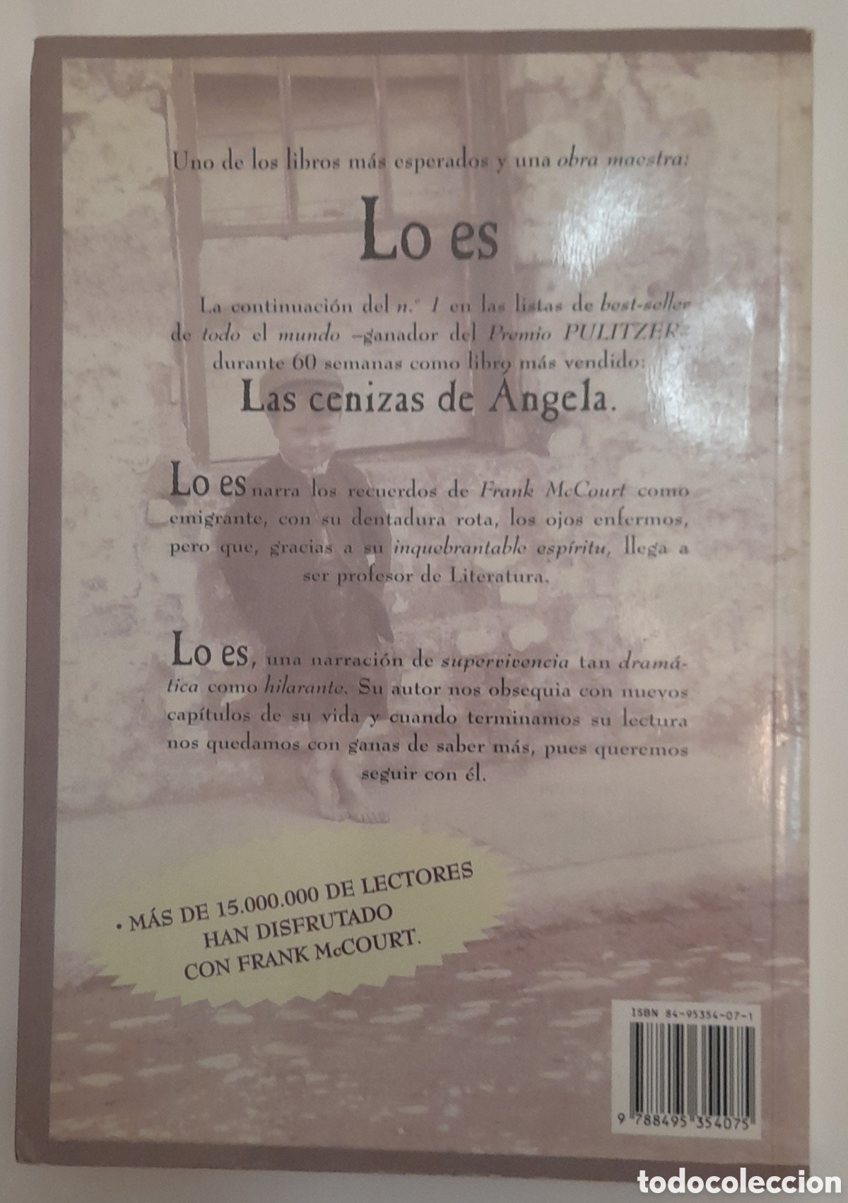 Libros de segunda mano: Libro Lo es del autor Frank McCourt - Foto 2