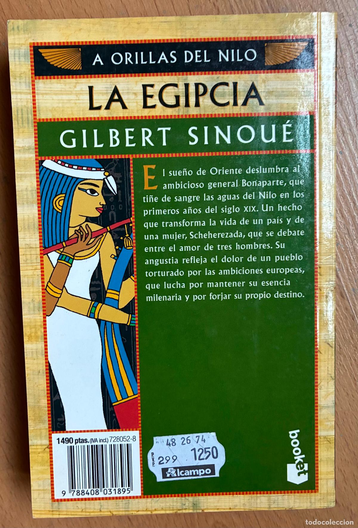 Libros de segunda mano: LA EGIPCIA, Gilbert Sinoue - Foto 2
