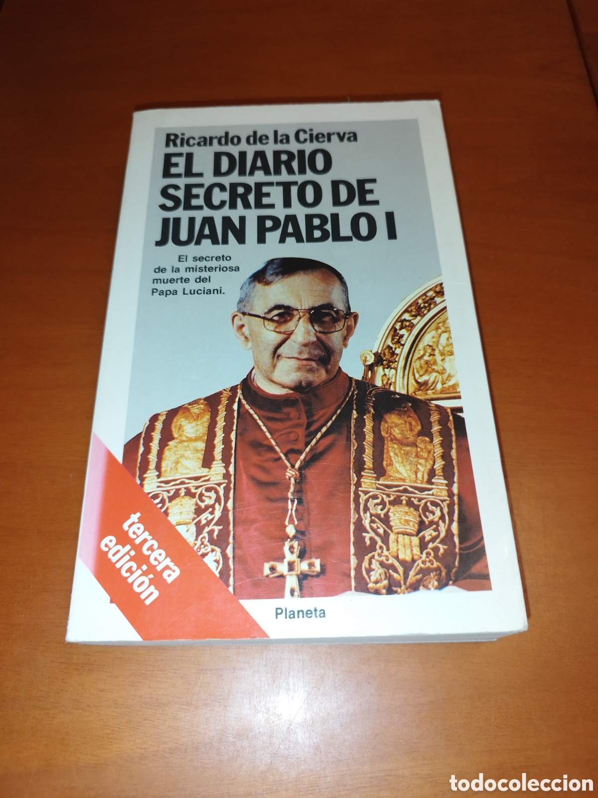 Gebrauchte B&uuml;cher: RICARDO DE LA CIERVA: EL DIARIO SECRETO DE JUAN PABLO I. ED. PLANETA, 1990.