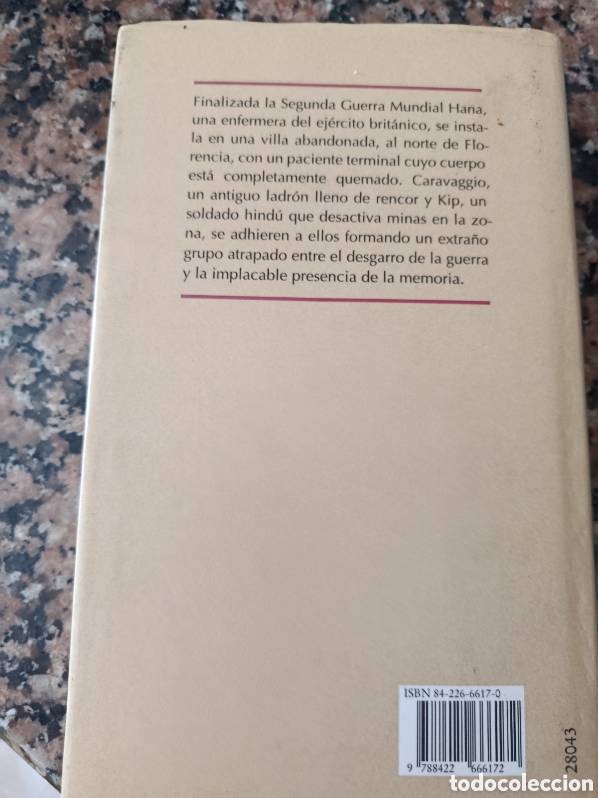 Libros de segunda mano: Novela: El paciente ingl&eacute;s - Foto 2