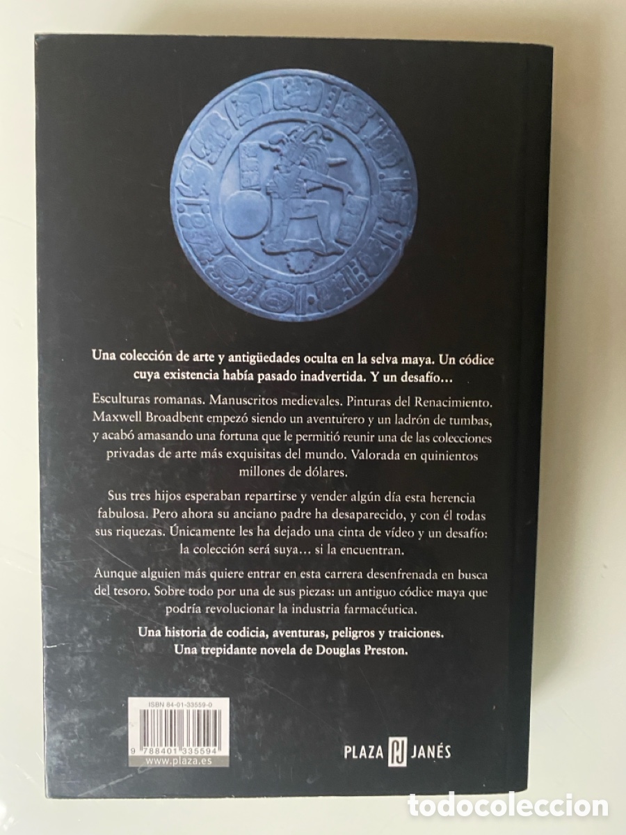 Libros de segunda mano: El C&oacute;dice Maya - PRESTON, Douglas - Foto 2