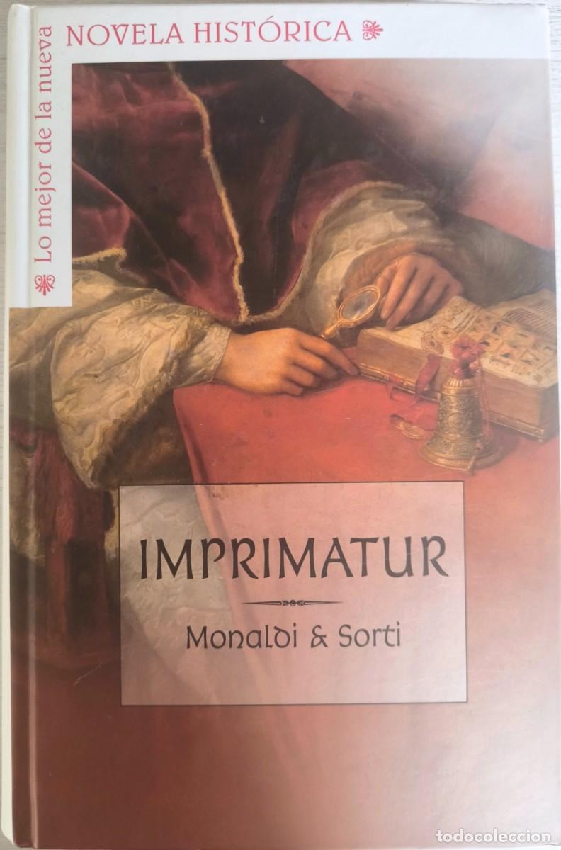 Libros de segunda mano: Imprimatur, de Monaldi & Sorti - Foto 1