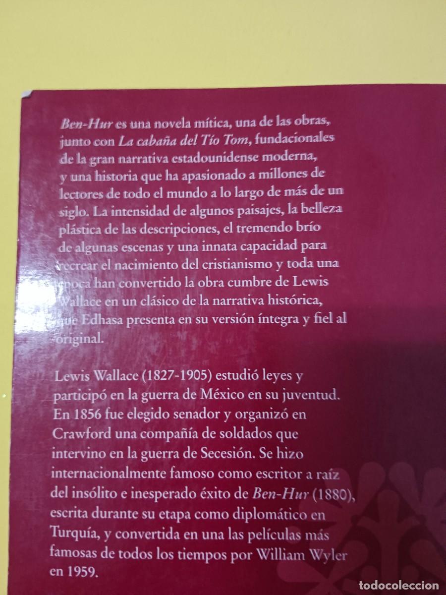 Libros de segunda mano: BEN-HUR. LEWIS WALLACE - Foto 3