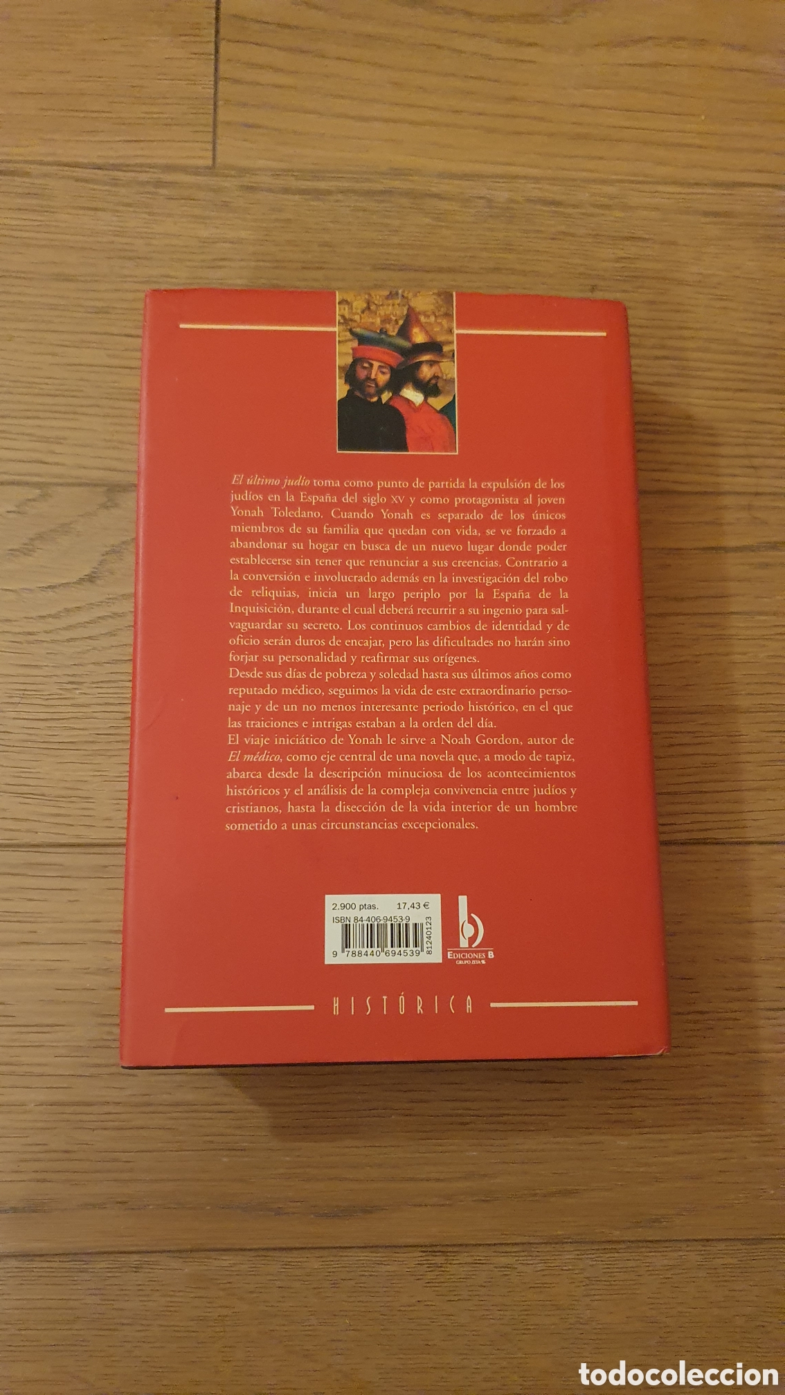 Libros de segunda mano: El &uacute;ltimo jud&iacute;o de Noah Gordon - Foto 2